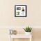 ArtToFrames Collage Photo Picture Frame with 4 - 5x7 inch Openings, Framed in Black with Over 62 Mat Color Options and Plexi Glass (CSM-3926-179)